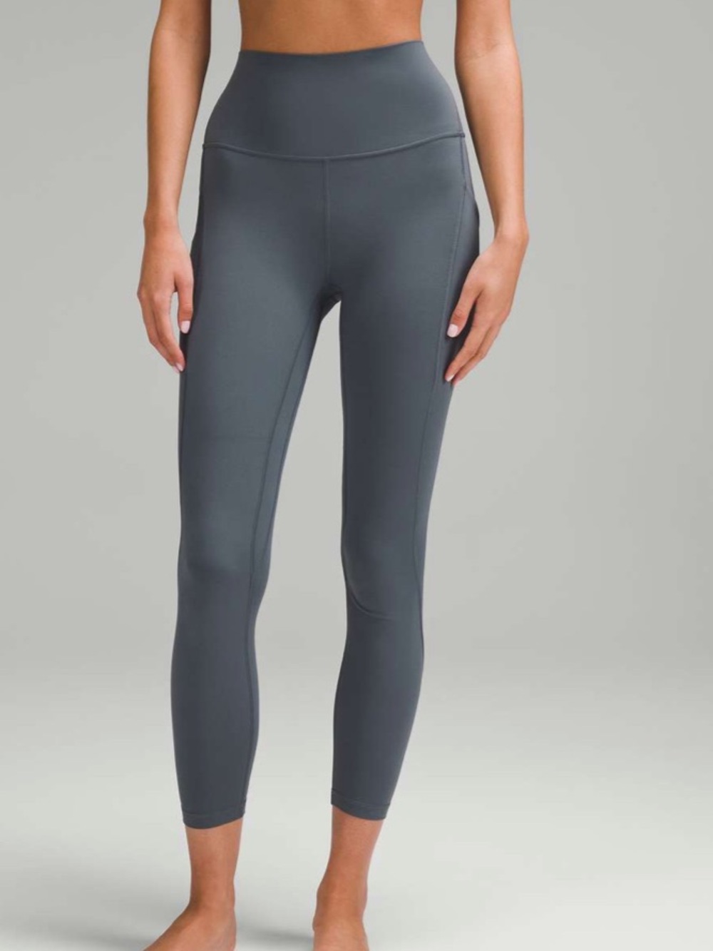 Lululemon Align High-Rise Pant with Pockets 25" Oil Grey NWT size 4